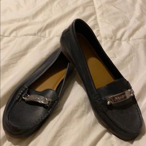 Coach olive black loafers